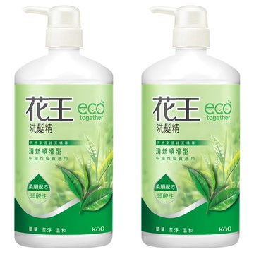 Kao 花王 洗髮精 清新順滑型 750ml  2瓶