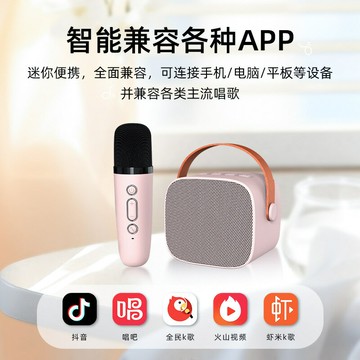 P2話筒音響K歌麥克風無線藍牙家用戶外手機全民KTV唱歌麥克風音箱【北歐家居生活】