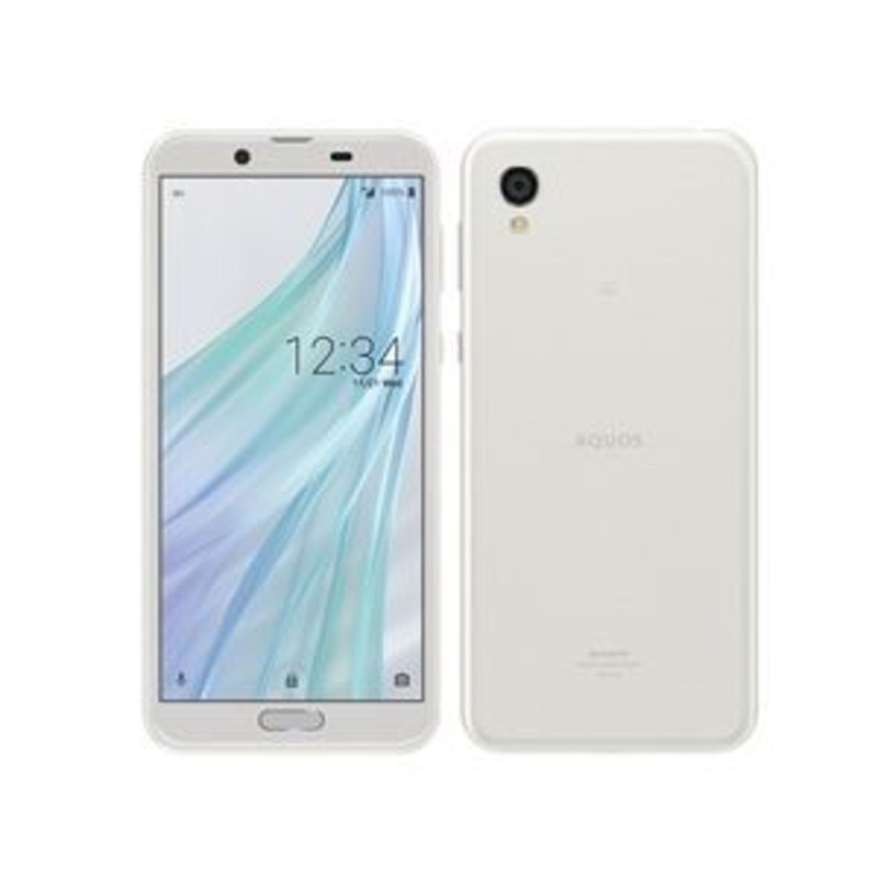 即日発送】AQUOS sense2 SHV43 White SIMフリー スマートフォン本体 ...