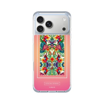 iPhone 17 Pro Max ClearX (MagSafe 兼容) 冰透藍 - Catalina Estrada - Red Jungle