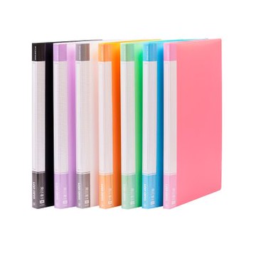 【連勤 LANCHYN】P.P 粉彩色系30入資料簿A4-12本入/箱 LC-30MK