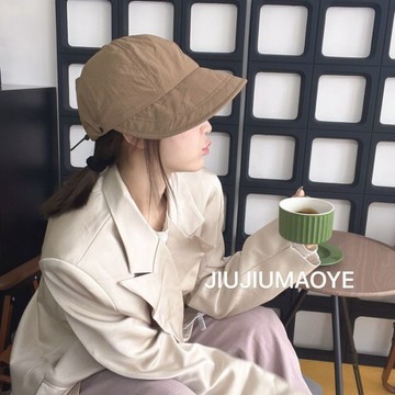 ✨ 壹灣出貨 ✨ 趙露思同款夏季防曬防紫外線遮陽素顏速乾百搭遮陽帽爆款漁夫帽
