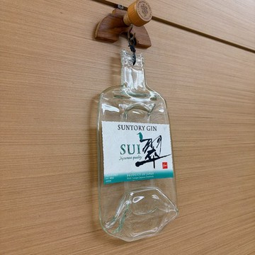 Suntory 翠 SUI 琴酒瓶 掛飾 壁掛裝飾
