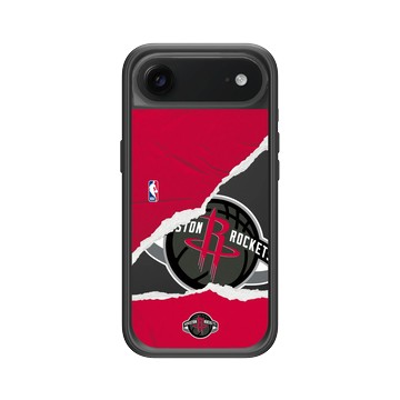 iPhone Air Mod NX -邊框背蓋組合 (相機按鈕) 黑 - NBA - 熱血系列-休士頓火箭 Houston Rockets - Sweat and Tears