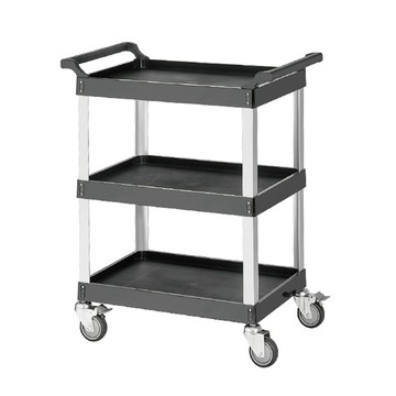 康得倫KTL 三層手推工作車 黑色 /台 WH-909F【APP滿額下單10%點數(單一帳號最高5000點)】1/31止