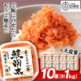 しゃけめんたい 鮭明太 100g×10パック 