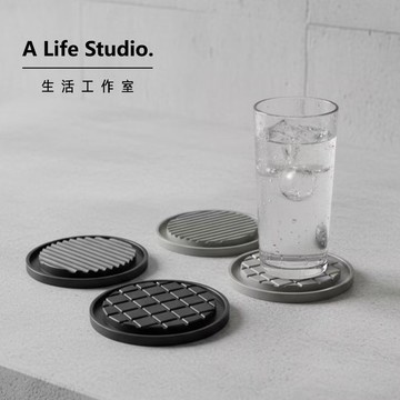 coasters 金屬 杯墊  圓型  置物 紙鎮 10CM 台灣製造(經典款)