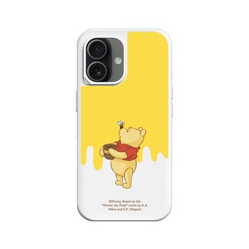 iPhone 17 SolidX 白 - 迪士尼-小熊維尼 Disney Winnie The Pooh - 小熊維尼與蜂蜜
