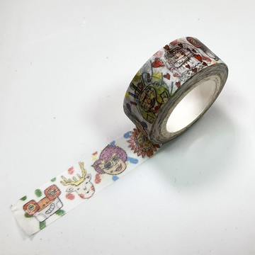 赤毛族角色圖案 紙膠帶 Hello Paper Tape