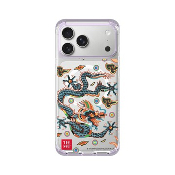 iPhone 17 Pro Max ClearX (MagSafe 兼容) 夢透紫 - The MET - 亞洲藏品系列 - 騰雲龍徽