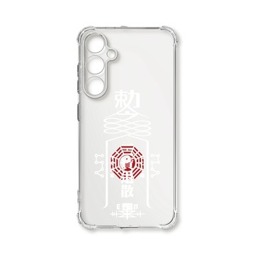 A15/A25/A35/A55 殼 TRON 三星 A55 白色現代符咒 四角防摔殼 手機殼