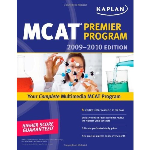 Kaplan MCAT 2009-2010 Premier Program (Kaplan Mcat Premier Program)