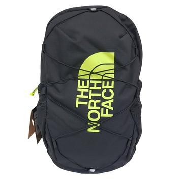 The North Face北面 綠色LOGO色 男女舒適背負大容量運動休閒後背包