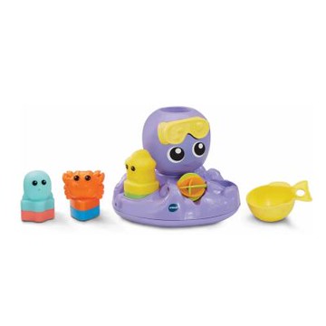 【Vtech】戲水玩具系列-轉轉噴水章魚