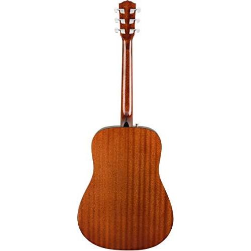フェンダーCD-60S Solid Top Dreadnought Acoustic Guitar All Mahogany Bundle wit