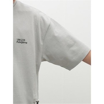 小武出品日系一線休閑重磅300克夏季純棉短袖T恤男寬松兩側大口袋