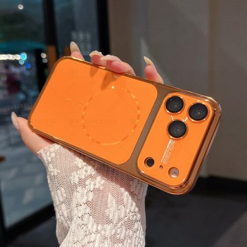 極光電鍍磁吸殼 適用於 iPhone18 17 pro手機殼 蘋果 16 15 14 13 pro 全包手機殼 磁吸充電