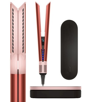 【福利品】Dyson Airstrait™ HT01 二合一吹風直髮器 珊瑚莓 附精美禮盒