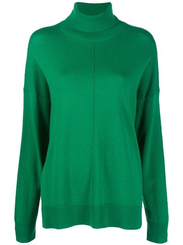 Chinti & Parker - high-neck long-sleeves knit jumper - women - Wool/Cashmere - XXL - Green