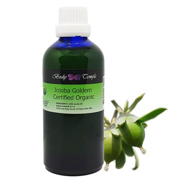 Body Temple 100%有機黃金荷荷巴油100ml首壓(Golden Jojoba virgin)