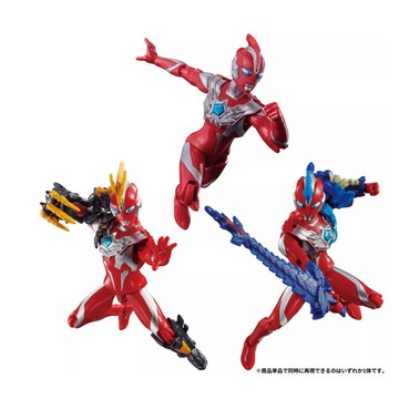 BANDAI 超人力霸王奧米加 可動公仔-奧米加雷基尼斯&特萊加隆裝甲套組 BT801419