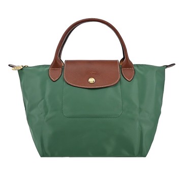 LONGCHAMP LE PLIAGE系列手提水餃包(小/鼠尾草綠)1621-089-P84