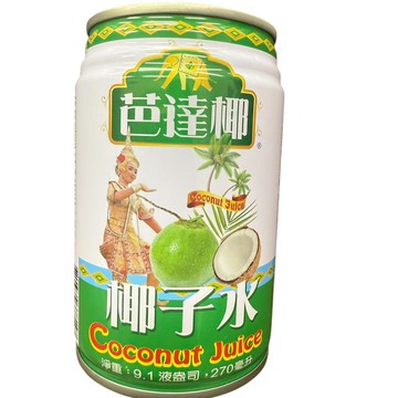 [箱購]芭達椰椰子水 270mlx24入