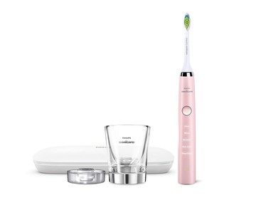 新款  Philips【美國代購】飛利浦 Sonicare DiamondClean 電動牙刷HX9362-粉紅