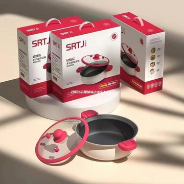 雙耳禮品家用不粘鍋煲湯燜新款鐵匠容量琺瑯大容量燉煮批發湯鍋人