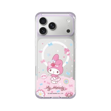 iPhone 17 Pro Max ClearX (MagSafe 兼容) 夢透紫 - 三麗鷗-美樂蒂 My Melody - 甜心世界