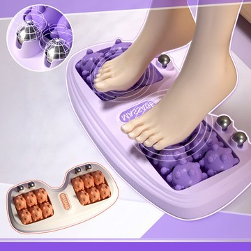 QIDINA 療癒身心足底磁珠滾輪按摩器/滾輪棒-F