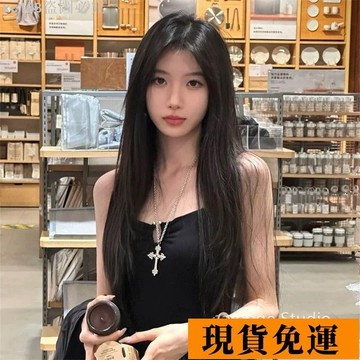 🚚限時免運下殺🚚 韓國小眾設計同款歐美銀色吊墜十字架個性雕花朋克復古項鏈頸飾