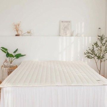 yesbedding 純粹優質有機棉睡墊  米色  110x200cm