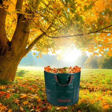 園藝用品 多用途網布 防蟲防鳥防曬網供應落葉堆肥袋花園落葉袋耐腐蝕樹葉收納袋大容量防水落葉袋