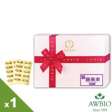【美陸生技】超級水溶性藤黃果萃取(羅望果)【禮盒裝 180粒/盒】AWBIO