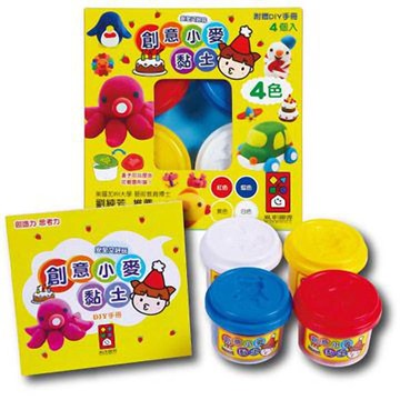 FOOD超人創意小麥黏土-4色