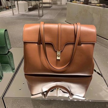 劉雯同款soft16托特包大容量通勤電腦包2025新款真皮單肩腋下包女