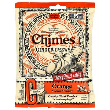 Chimes, 姜糖，橙味，5 盎司（141.8 克）