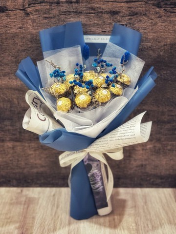 金沙花束 乾燥花/畢業謝師花束/求婚告白/母親節/情人節/生日禮物