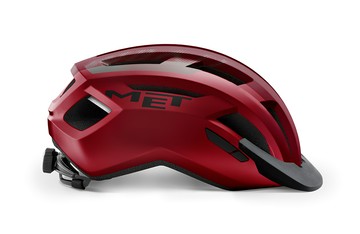 MET Helmets MET Allroad 自行車安全帽 L號  1入  消光 紅