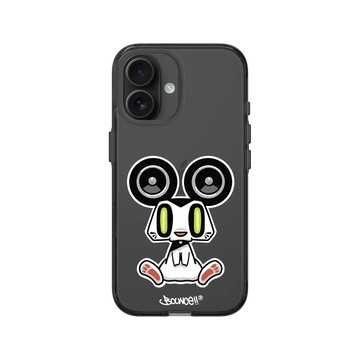 iPhone 16 Clear (相機按鈕) 酷墨灰 - BOUNCE - 棒小鼠