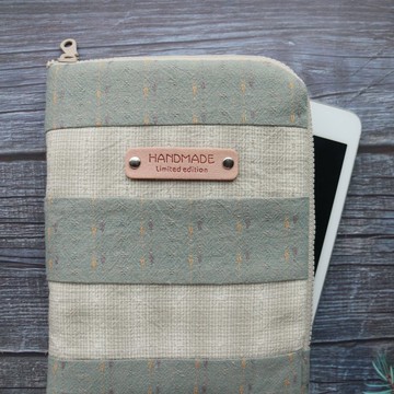 6吋 電子書 收納包 (閱讀器保護套) L型拉鍊袋電子書保護套