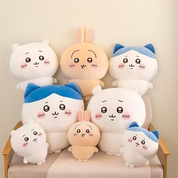 日本chiikawa系列站姿公仔烏薩奇小八吉伊卡哇超大號抱枕可愛玩偶
