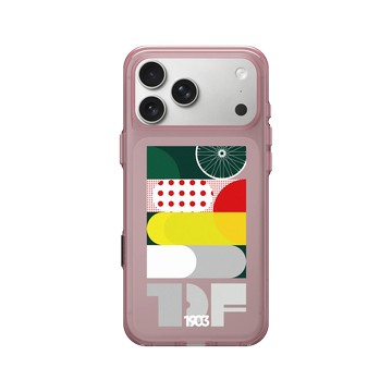 iPhone 17 Pro Max Clear (相機按鈕) 晶醺玫 - Le Tour de France - Jersey Line-up