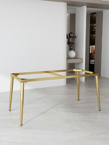 優樂悅~現貨不銹鋼桌架大理石桌腿巖板桌腳餐桌腿支架餐臺腳辦公桌書桌腿