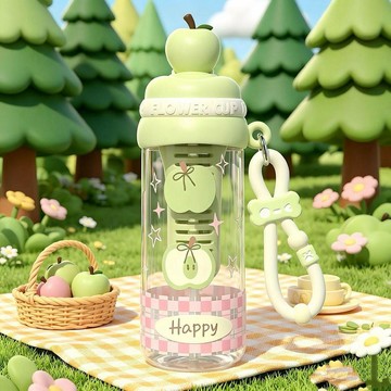 2026夏季高顏值Tritan吸管杯 ins風大容量隨行水杯 輕量便攜耐熱 學生女生可愛水壺 多色可選 台灣出貨
