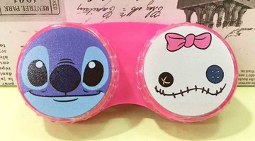 【震撼精品百貨】Stitch 星際寶貝史迪奇 置物盒-粉*06408 震撼日式精品百貨