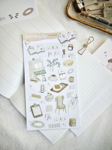 咖啡店的手帳時光 | 貼紙