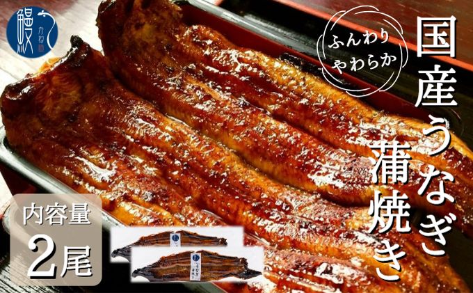 うなぎ蒲焼き　2尾入　国産　三河一色産