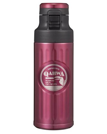 QAHWA CB 【日本代購】思維 日本咖啡保溫杯420ML - 桃紅